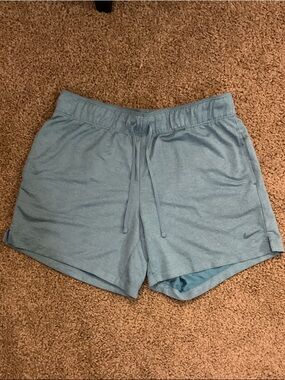 Nike Women's Teal Dri-FIT Athletic Shorts